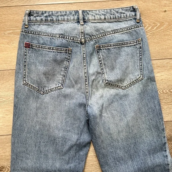 BDG Urban Outfitters High Rise Straight Leg Jeans - Picture 12 of 13